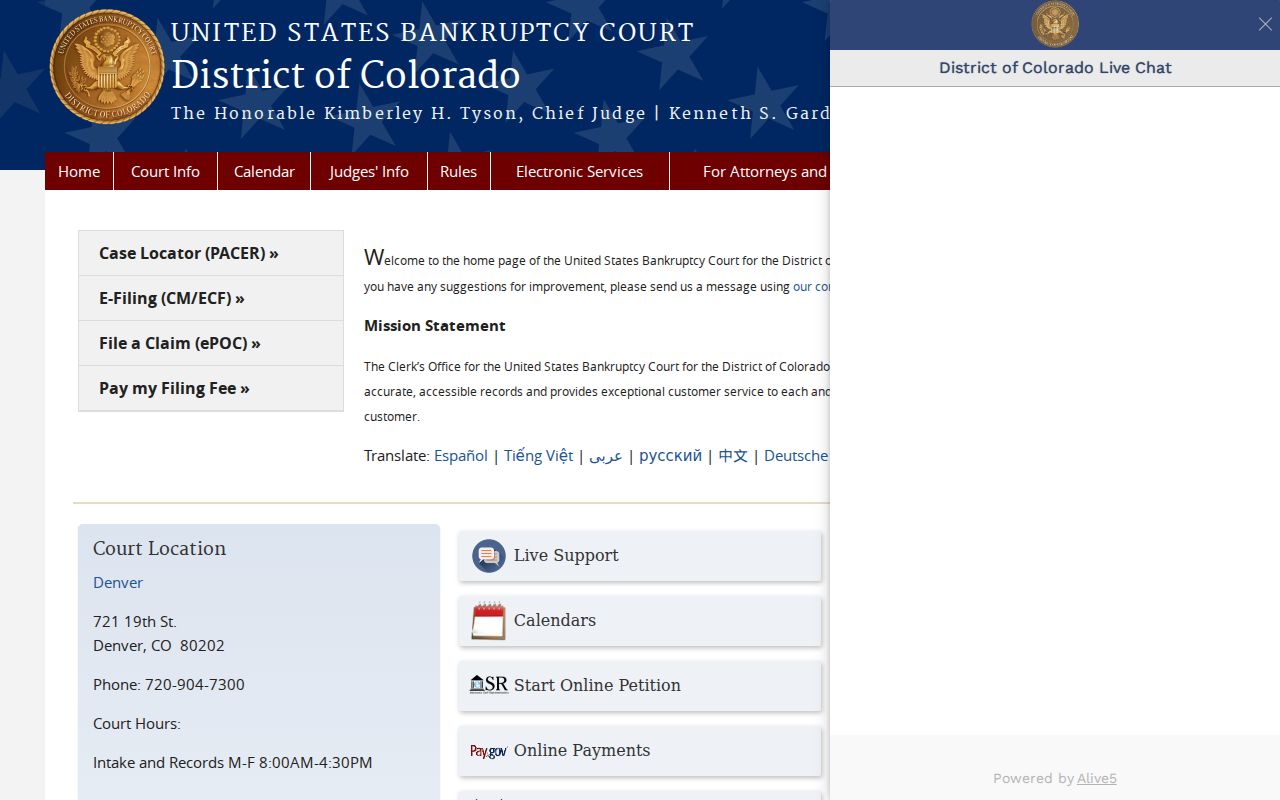 Sawpit bankruptcy court docket source in Colorado